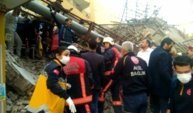 Malatya’da bina çöktü, enkaz altında kalanlar var