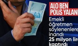 Çanakkale'de telefon dolandırıcıları emekli öğretmeni 25 milyon TL dolandırdı