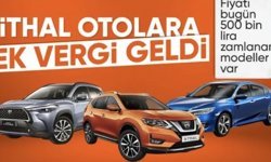 Otomobil fiyatlarında yeni vergi dönem başladı