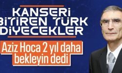 Aziz Sancar kanser araştırmaları hakkında bilgi verdi: En az 2 yıla ihtiyaç var