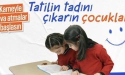 Okullarda yarıyıl tatili için son ders zili bugün çalacak