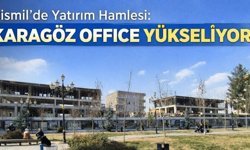 Bismil’de Karagöz Ofis İnşaatı Aralıksız Devam Ediyor