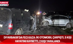 Diyarbakır’da Feci Kaza: İki Otomobil Çarpıştı, 5 Kişi Hayatını Kaybetti, 2 Kişi Yaralandı