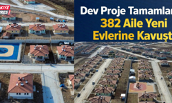 Malatya Akçadağ Ören Mahallesi’nde 382 Deprem Konutu Hak Sahiplerine Teslim Edildi