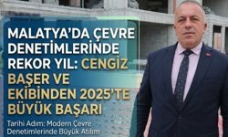 Malatya’da Çevre Denetimlerinde Rekor Yıl: Cengiz Başer ve Ekibinden 2025’te Büyük Başarı