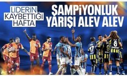 Süper Lig'de şampiyonluk yarışında son durum