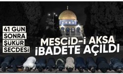 Mescid-i Aksa, 41 gün sonra ibadete açıldı: Gözyaşları sel oldu