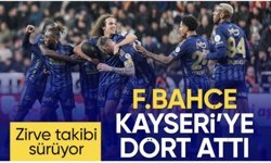 Fenerbahçe, Kayserispor'a 4 attı