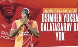 Galatasaray'ın Victor Osimhen'in yokluğunda yaşadığı puan kayıpları dikkat çekti