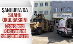Şanlıurfa'da lisede silahlı saldırı: Okula girip rastgele ateş etti