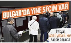 Trakya'daki çifte vatandaşlar, Bulgaristan'daki seçim için sandık başında