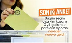 Sonar ve Areda Survey'den son seçim anketi: AK Parti önde