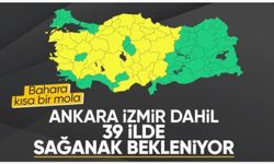 Meteoroloji'den 39 ile sarı kodlu uyarı: Gök gürültülü sağanak bekleniyor
