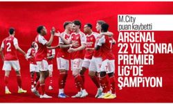 Manchester City berabere kaldı: Arsenal 22 yıl sonra şampiyonluğa ulaştı
