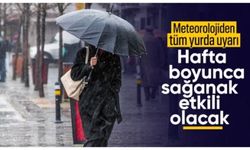 Kuvvetli sağanak ve fırtına uyarısı: Yağışlar günlerce sürecek