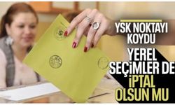 YSK, yerel seçimlerin iptali başvurusunu reddetti