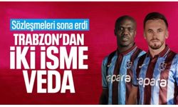 Trabzonspor'da iki ayrılık birden: Nwakaeme ve Edin Visca'ya veda
