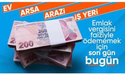 Emlak vergisi ilk taksit ödemesinde son gün