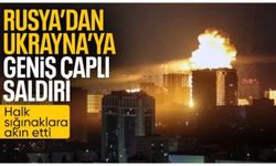 Rusya, Ukrayna'ya büyük bir saldırı başlattı