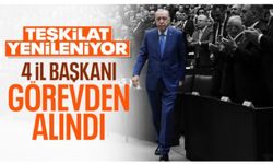AK Parti'de 4 il başkanı değişti