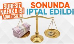 AYM, süresiz nafaka düzenlemesini iptal etti