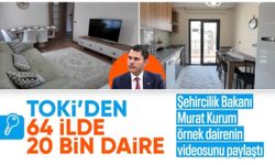Murat Kurum, 20 bin konut kampanyasındaki evlerden birini paylaştı