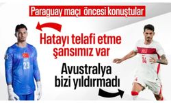 Uğurcan Çakır ve Samet Akaydin'dan basın toplantısı: Avustralya bizi yıldırmadı
