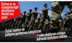 TSK ile ilgili düzenlemeleri içeren kanun teklifi Meclis'ten geçti