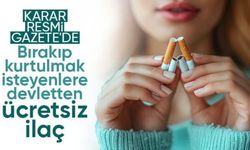 Sigara bırakma tedavisi gören 1 milyon kişiye ücretsiz ilaç desteği
