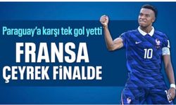Paraguay'ı tek golle geçen Fransa çeyrek finale yükseldi