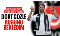 Salih Özcan, Beşiktaş için İstanbul’a geldi