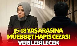 Suça sürüklenen çocuk düzenlemesi: 15-18 yaş arasına müebbet verilebilecek