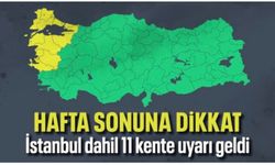 İstanbul dahil 11 kente sarı uyarı: Rüzgar kuvvetli esecek