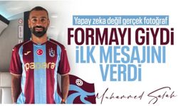 Salah formayı giydi mesajı verdi: Bize her yer Trabzon