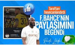 Romelu Lukaku'dan Fenerbahçe'nin paylaşımına beğeni