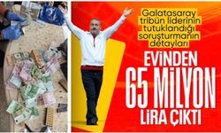 UltrAslan liderinin evinde yapılan aramada 65 milyon lira değerinde altın, döviz ve ziynet eşyası bulundu