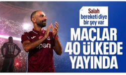 Muhammed Salah'lı Trabzonspor'un maçı 40 ülkede yayınlacak
