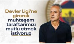 İsmail Kartal: Şampiyonlar Ligi’ne girmek istiyoruz