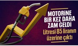 Motorine 2,92 lira zam: Pompa fiyatlarına yansıdı