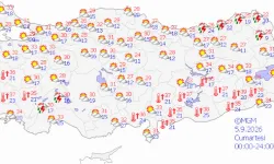Ülke genelinde sıcak bir hafta sonu yaşanacak: Yer yer yağış görülecek