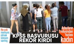 2026 KPSS'ye rekor başvuru: Kadın sayısı 1 milyonu geçti