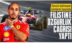 Lewis Hamilton'dan "Filistin'e özgürlük" çağrısı