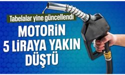 Motorine 4,90 lira indirim geldi: Pompa fiyatları yine değişti