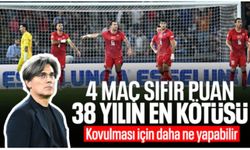 38 yıl sonra bir ilk: A Milli Takım'da tarihi düşüş!
