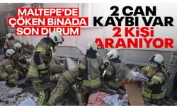 İstanbul'da 7 katlı bina çöktü