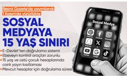 Sosyal medyada 15 yaş düzenlemesi Resmi Gazete’de yayımlandı
