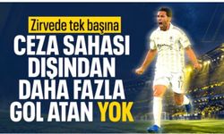 İrfan Can Kahveci Süper Lig'de zirvede: Ceza sahası dışından rakipsiz