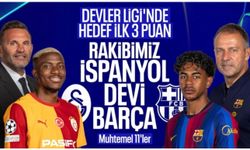 Galatasaray - Barcelona: Muhtemel 11'ler