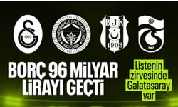 Dört büyüklerin borcu 96 milyar TL'yi geçti!