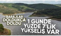 İstanbul'da şiddetli yağış sonrası baraj doluluk oranları arttı